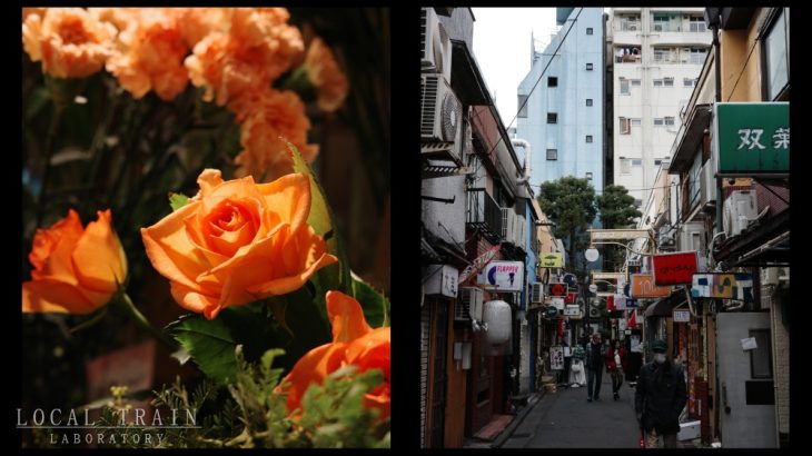 愛妻の日（１月３１日）にオレンジローズを買ったり、新宿ゴールデン街の煮干しラーメンを食べたり