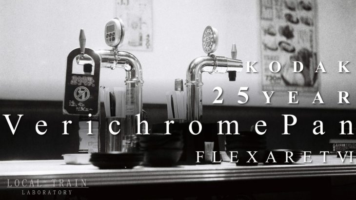 【写真作例付き】Kodakの25年期限切れVerichromePanをフレクサレットⅥで